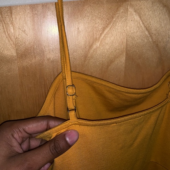 Yellow mini dress NWOT - Picture 3 of 4